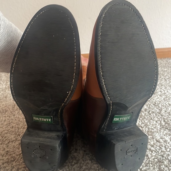 Olathe Leather Cowboy Boots with Vibram Biltrite Soles Made in the USA - Picture 4 of 11